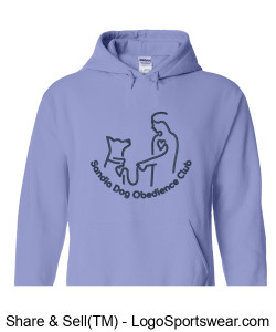 Adult Gildan Hooded Sweatshirt Design Zoom