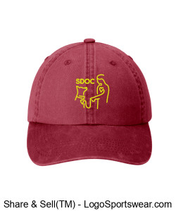 Garment Washed Cap Design Zoom