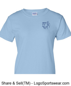 Ladies Gildan Tshirt Design Zoom