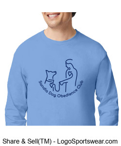 Gildan Adult LS Cotton Tshirt Design Zoom